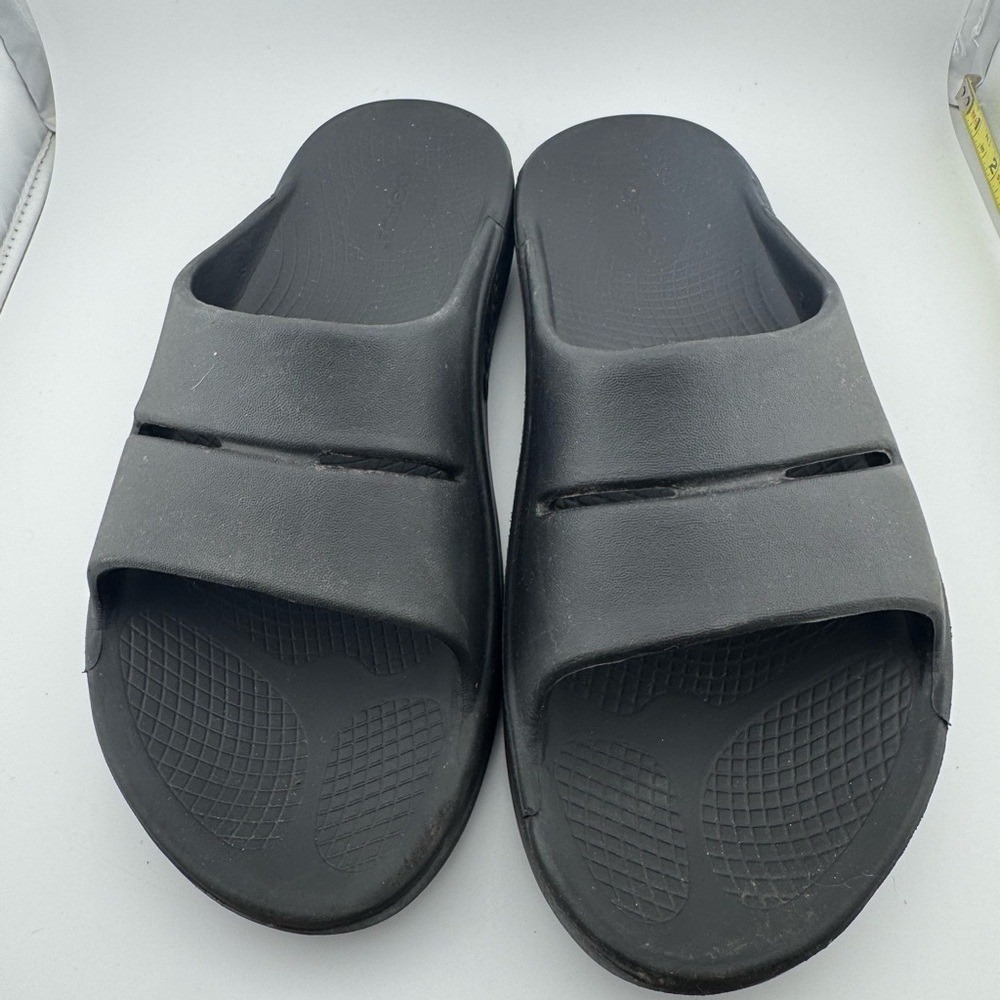 OOFOS Unisex OOahh Recovery Slide Sandals Size M7 W9 Ergonomic Foam Slip-On